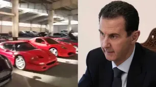 La colección de autos de lujo de Bashar al Assad que se conoció tras su caída en Siria: Ferraris, Rolls Royce y un Lamborghini