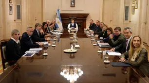 Tras el Tedeum, Javier Milei reunió a su gabinete para intentar calmar la interna libertaria