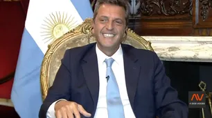 Massa, sorprendido tras la media sanción del proyecto: "Casi me caigo de espaldas"