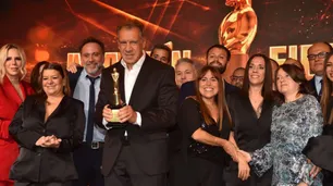 Las mejores fotos de la gala de los Martín Fierro a Portales Web en Parque Norte