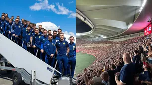"No somos Argentina": la canción de cancha escocesa al ritmo de "La mano de Dios" que es furor