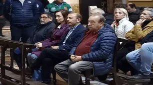 Pablo Moyano y Victoria Villarruel compartieron una misa por los 50 años del asesinato de José Ignacio Rucci