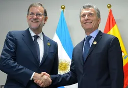 Mariano Rajoy con Mauricio Macri: “Tenemos unas relaciones bilaterales magníficas”