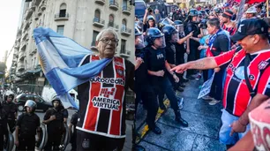 El Gobierno anticipó que reforzará la seguridad en el Congreso por la marcha de jubilados que contará con el apoyo de hinchas