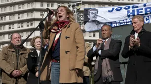 Claudia Rucci vs. Pablo Echarri: se cruzaron por el voto antiperonista