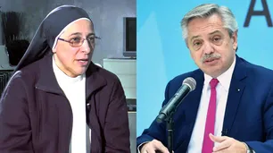 Lucía Caram, la monja amiga de Messi, insultó a Alberto Fernández por Rusia: "Es un real pelotudo"