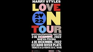 Harry Styles confirma una segunda fecha en Argentina