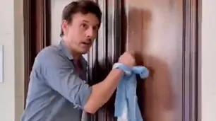 "Dejá de trabajar": Roberto García Moritán quiso ver el partido con Ofelia Fernández y no la encontró