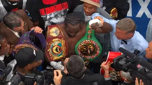 Terence Crawford, en la gloria: pudo con Canelo Alvarez y es el mejor del mundo