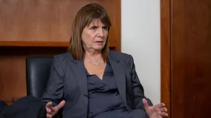 Patricia Bullrich denunció penalmente a Rodolfo Aguiar tras una entrevista en Perfil por "amenazar el orden constitucional"