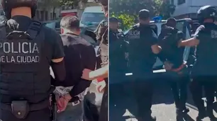 Persecución y choque en Colegiales: detuvieron a dos motochorros colombianos indocumentados