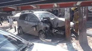 Tragedia en Quilmes: iba a alta velocidad con su auto y mató a un mujer en la parada del colectivo