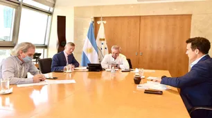 Primer diálogo bilateral de Felipe Solá con el canciller de Joe Biden