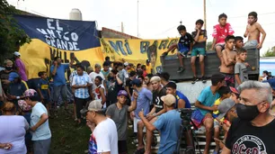 Así fue el homenaje a Diego Maradona en Villa Fiorito: "Será eterno"