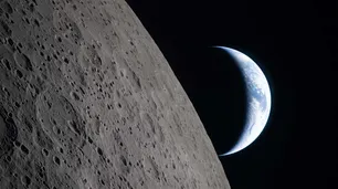 Artemis II capturó un histórico "ocaso terrestre" mientras sigue su camino de regreso a la Tierra