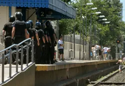 Chacarita: piedrazos y desbande por la muerte de un joven
