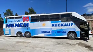 Duhalde remata el "Menemóvil" con el que el PJ ganó en 1995 (y perdió en el '99)