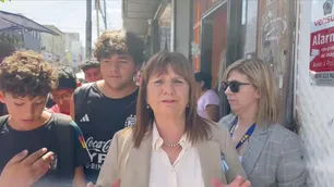 La curiosa recorrida de Bullrich por la ciudad dos horas antes de que comenzara el paro