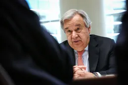 Antonio Guterres: "Hay que aliviar la deuda de algunos países, pero Argentina es un caso aparte"