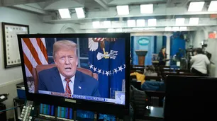 Trump pidió fondos para un muro de acero por TV: "Es una elección entre el bien y el mal"