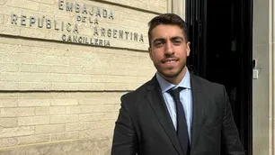 El hijo menor de Hugo Moyano viajó como "observador" a las elecciones de Estados Unidos: a qué se dedica
