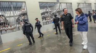 Patricia Bullrich se inspira en Bukele: visitó el penal de máxima seguridad más grande de El Salvador