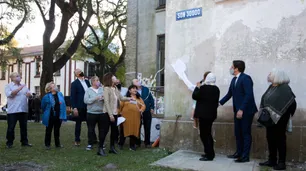 "Son 30 mil", el nuevo nombre de una calle en la ex Esma