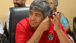 Pablo Moyano se enojó con el ministro Claudio Moroni porque no apoyó sus reclamos a Walmart