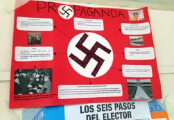 Propaganda nazi en un colegio de Villa Devoto