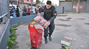 Los piqueteros piden comida, pero no ven clima 2001
