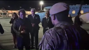 Video: así fue la llegada de Javier Milei a Bariloche, para participar del foro con empresarios en el Llao Llao