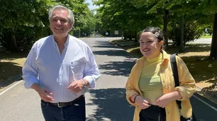Alberto Fernández respaldó a Ofelia Fernández: "Pongamos fin al odio y a la violencia machista"