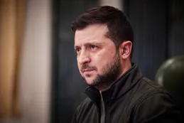 Volodimir Zelenski sufrió un accidente de tránsito en Kiev
