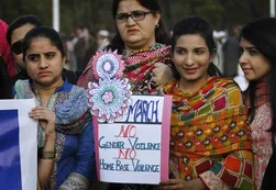 Las mejores fotos del Día de la Mujer en distintas partes del mundo