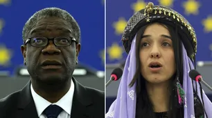 Una iraquí y un congoleño reciben el Nobel de la Paz por su lucha contra la violencia sexual