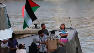 Una segunda nave de la Flotilla de la Libertad fue atacada