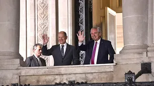 Alberto Fernández y el canciller alemán Olaf Scholz cuestionaron a Rusia y firmaron nuevos acuerdos bilaterales