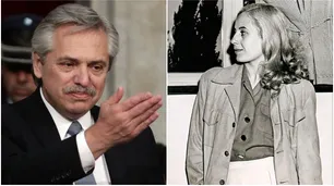 Alberto Fernández y Axel Kicillof recordaron a Eva Perón con mensajes en sus redes
