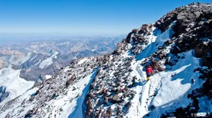 Murió un andinista polaco a 300 metros de distancia de la cumbre del Aconcagua