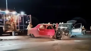 Choque en la ruta 191: hay cuatro muertos