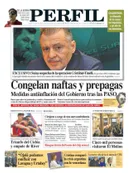 La tapa de Diario Perfil de este domingo 28 de julio