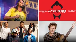 Los shows musicales que se pueden ver en la última semana de abril