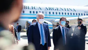 Cuántos funcionarios viajaron con Alberto Fernández a la gira por Europa