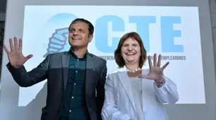 Cómo fue el acercamiento entre Patricia Bullrich y la CTE, la pata sindical del PRO