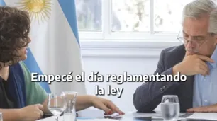 Alberto Fernández difundió un nuevo video de gestión y cuestionó "la quema de cunas" de Bonadio
