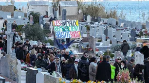 Saint-Tropez despide a Brigitte Bardot con la presencia de Marine Le Pen