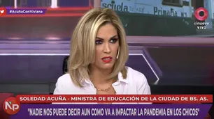 Viviana Canosa cruzó a Roberto Baradel por la vuelta a clases: "Póngase la pilas o lo voy a buscar"