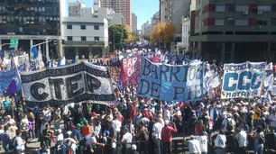 Cuáles son los cortes de calles y marchas programadas para este jueves
