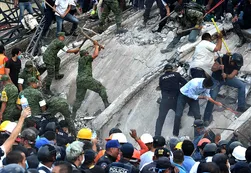 Ascienden a 248 los muertos tras el doble terremoto en México