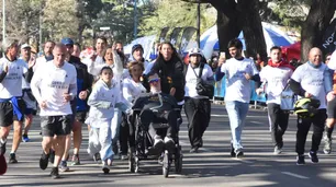 El conmovedor ejemplo de Esteban Bullrich en la multitudinaria fiesta de la maratón porteña